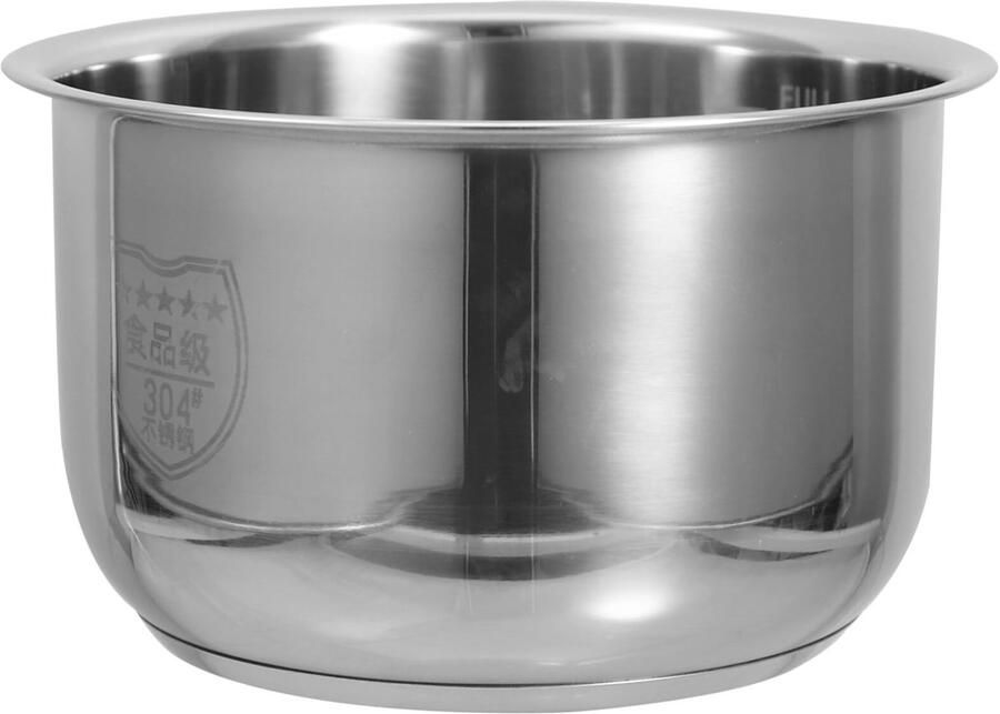 Dailygoods Rijstkoker Liner Vervangende Binnenpan voor 2L Kookpan