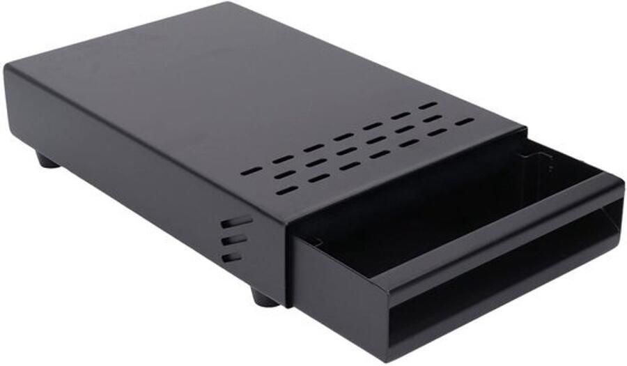Dailygoods Roestvrijstalen Koffieklopbox met Antislipbasis