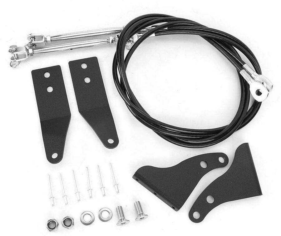 Dailygoods Roestvrijstalen Voorruitbeschermingsset