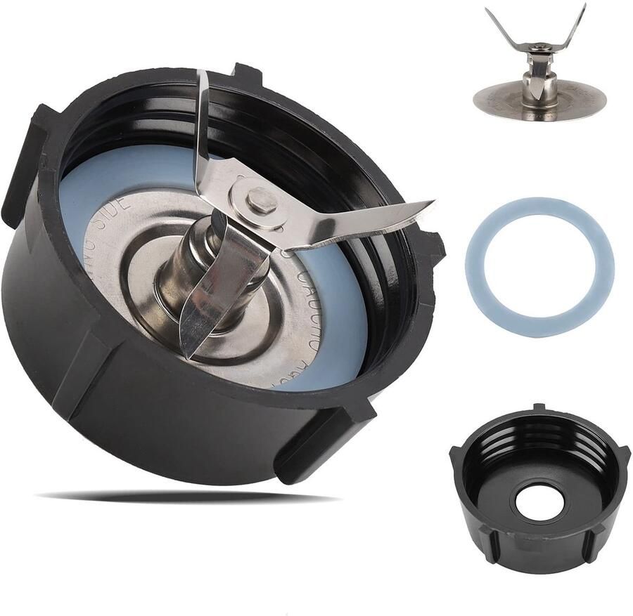 Dailygoods- Sapcentrifuge Messen Roestvrij Staal Vervangende Messen Reserveonderdelen Blender Basis Afdichtring Herbruikbaar en Eenvoudig te Reinigen