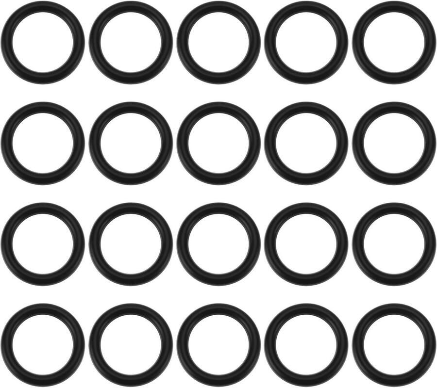 Dailygoods Set van 20 CO2 Afdichting O-Ringen voor Drukregelaars