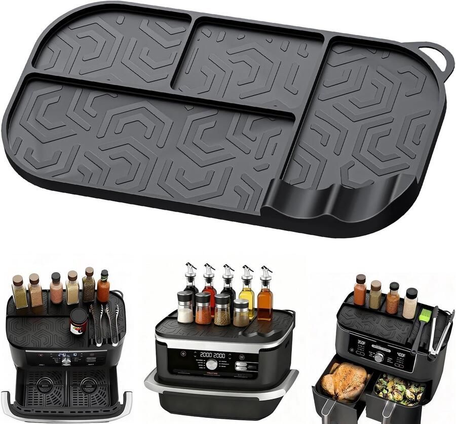Dailygoods Siliconen Accessoires voor Heteluchtfriteuse Ninja 42 x 23 cm