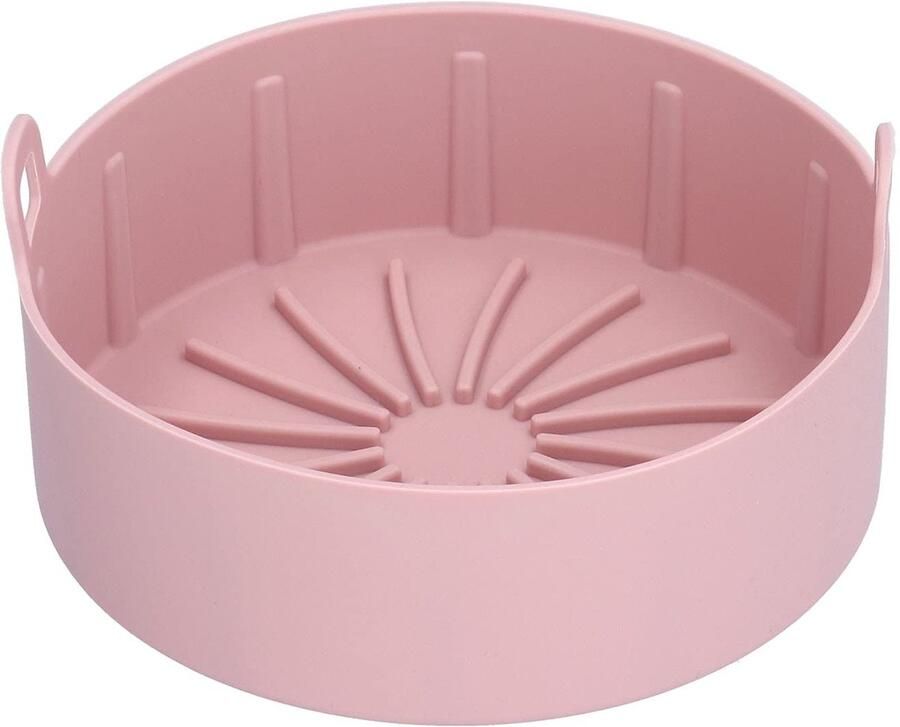 Dailygoods- Siliconen Pot Veilig en Betrouwbaar Frituurmandje voor Frituurpan Hittebestendig Herbruikbaar Corrosiebestendig Geschikt voor temperaturen van -20°C tot 220°C Frituurmand