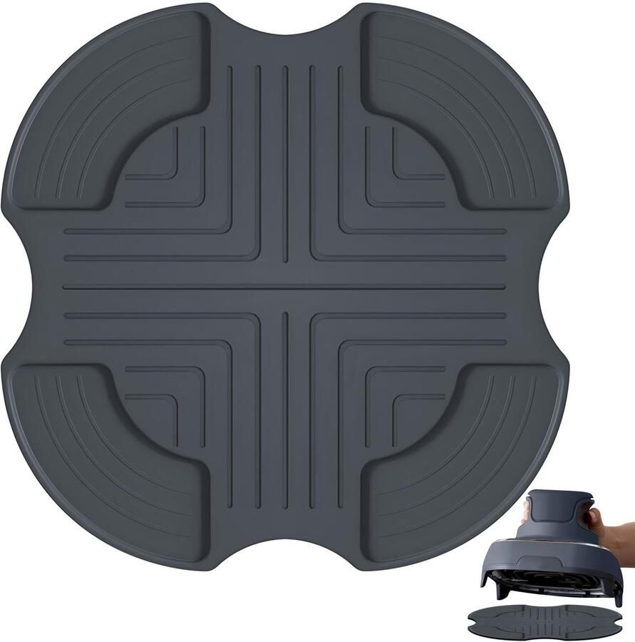 Dailygoods Siliconen Vierkante Kookgerei Anti-Verbranding Air Fryer Accessoires Siliconen Kookgerei Kooksysteem Houder Isolerend Kussen