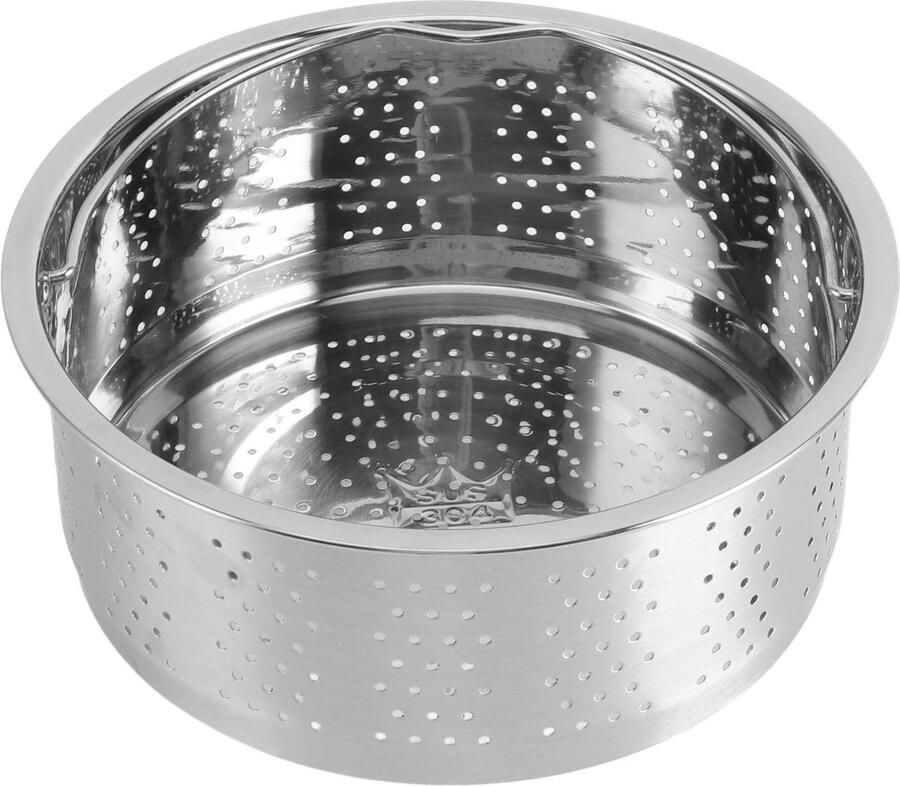 Dailygoods- Stoommand Roestvrij Staal Suikerverwijdering Inzetstuk Kookgerei Stoomrek 13 8 cm
