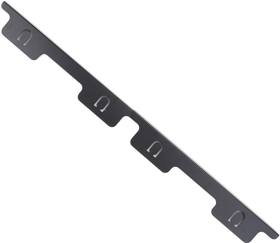 Dailygoods- Stove Gap Cover Verstelbare Lengte 35cm 70cm Roestvrij Staal Hittebestendig Eenvoudig te Reinigen Duurzaam Keukenbeschermer