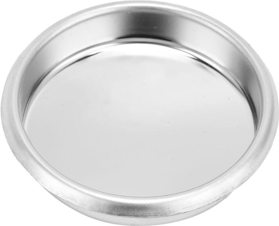 Dailygoods Dailygoody Metalen Terugspoelinzetstuk Koffiemachine Roestvrij staal Blinde filter Voor semi-automatische machines 54mm