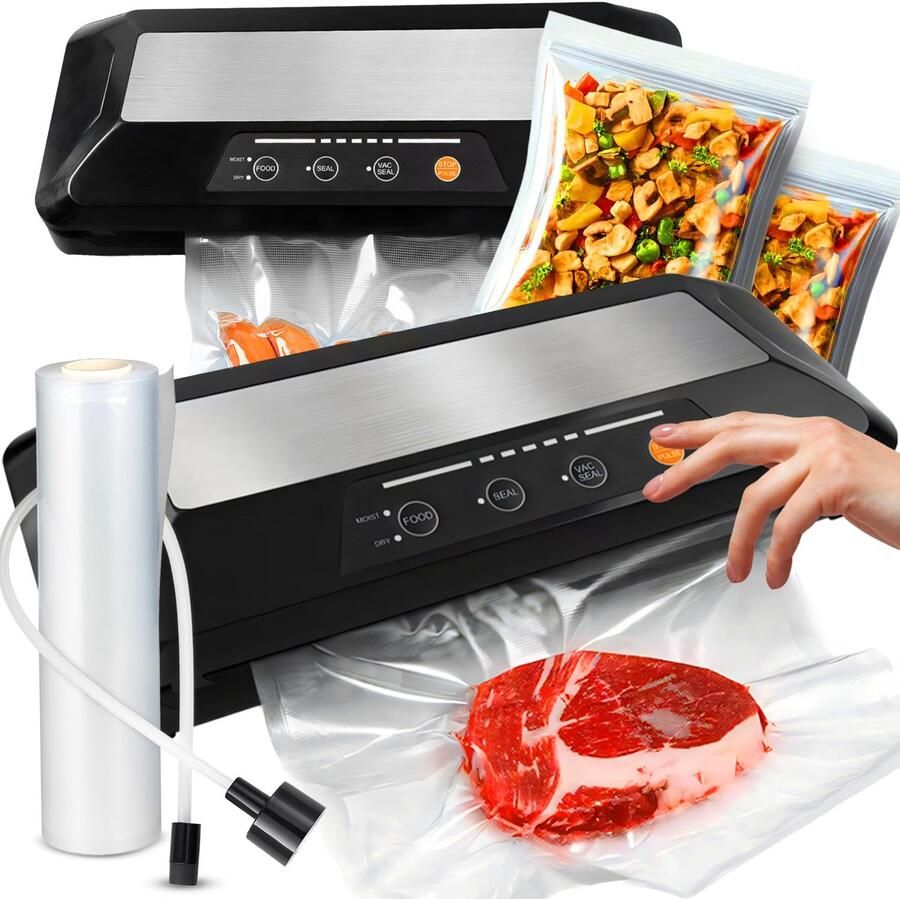 Dailygoods Vacuümmachine met 110W Vermogen voor Vershoudzakken en Voedsel