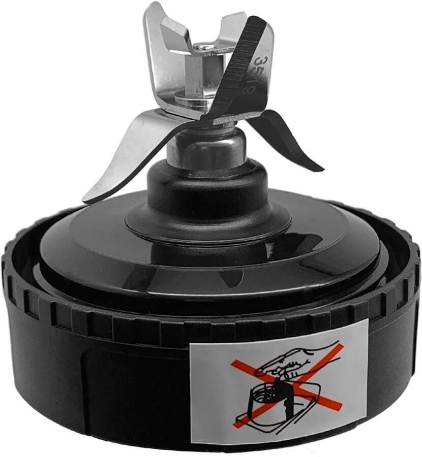 Dailygoods Vervangend Mes voor Ninja Blender met 5 Vinnen Compatibel met Modellen