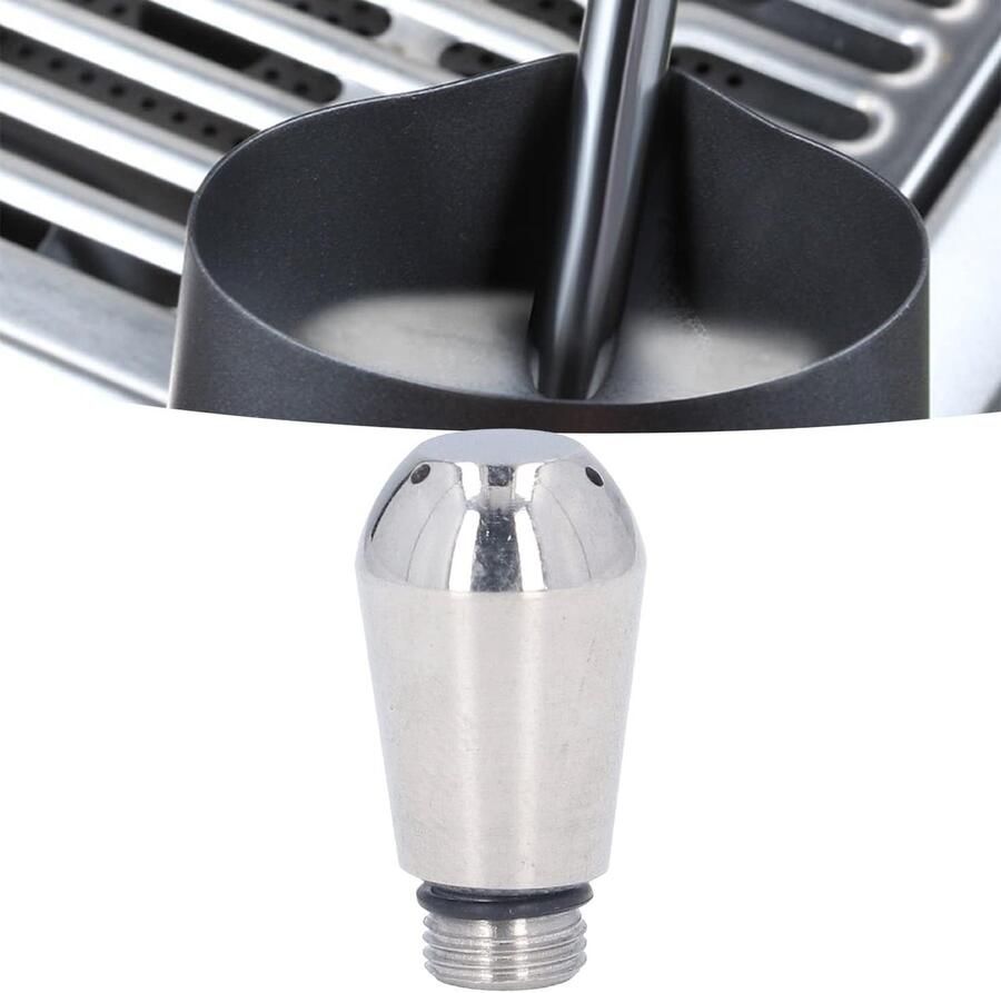 Dailygoods Vervangend Stoommondstuk voor Koffiemachine met 3 Gaten