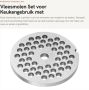 Dailygoods- Vleesmolen Koolstofstaal 5mm Gatdiameter Huishoudelijk Keukenapparaat Veilig en Duurzaam Eenvoudig te Reinigen Gehaktmolen - Thumbnail 1
