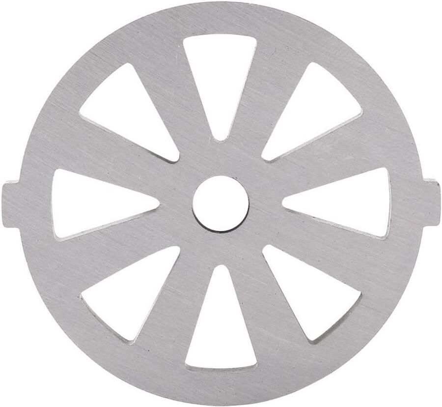 Dailygoods- Vleesmolenplaat 7 mm gat Gehaktmolen Vleesverwerking Keukenaccessoire Hoogwaardige Legering Veilig en duurzaam
