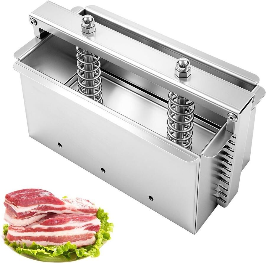 Dailygoods Vleespers van Roestvrij Staal 304 voor 1 kg Vlees