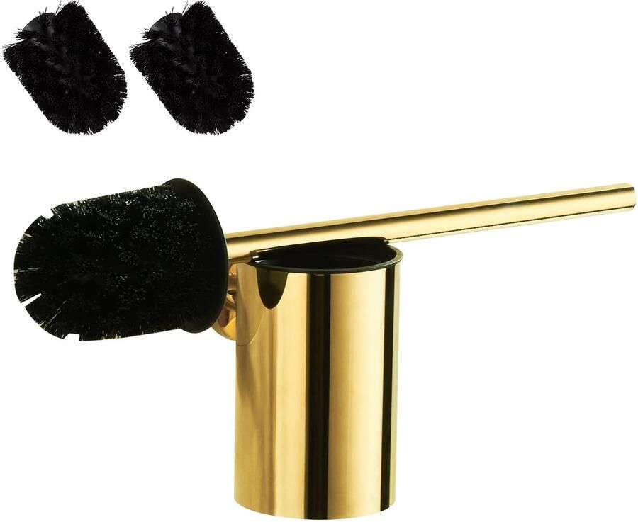 Dailygoods Wandgemonteerde Toilettborstelhouder Modern en Duurzaam - Foto 2