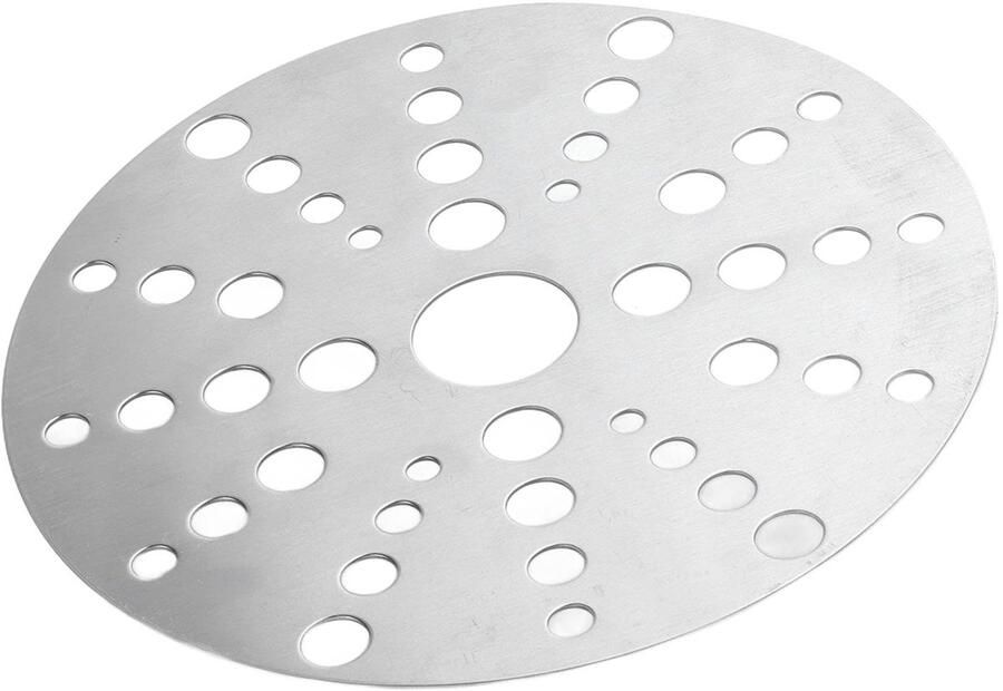 Dailygoods- Warmteverspreider Roestvrij Staal Kookplaat Inductie Kookplaat Gas Kookplaat Beschermer Draagbaar Geschikt voor Slow Cooking