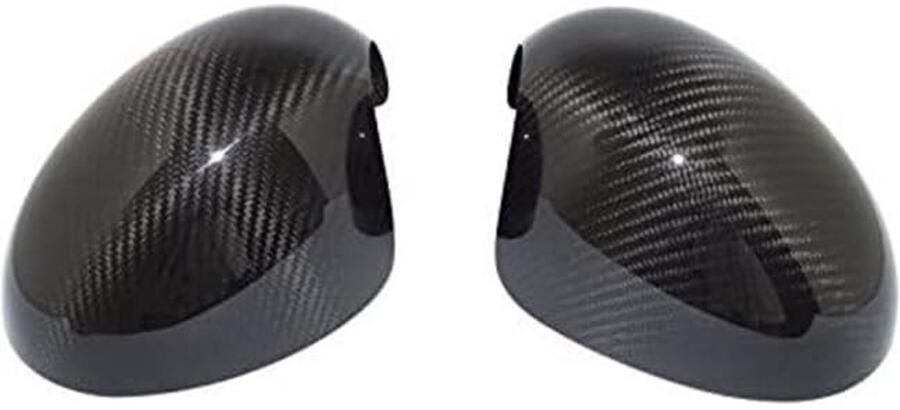 Dailygoods- Zijspiegelbehuizing Buitenspiegelkappen Handmatig Model Geschikt voor Mini R55 R56 R57 R58 R59 Gloss Black Hoge Kwaliteit ABS Plastic Spiegelkap