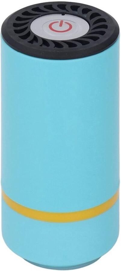 Dailygoody Handheld Vacuüm Sealer Draadloze Voedsel Sealer Compact Ontwerp Blauw Voor Voedsel Opslag Geschikt voor Kleding Verpakking