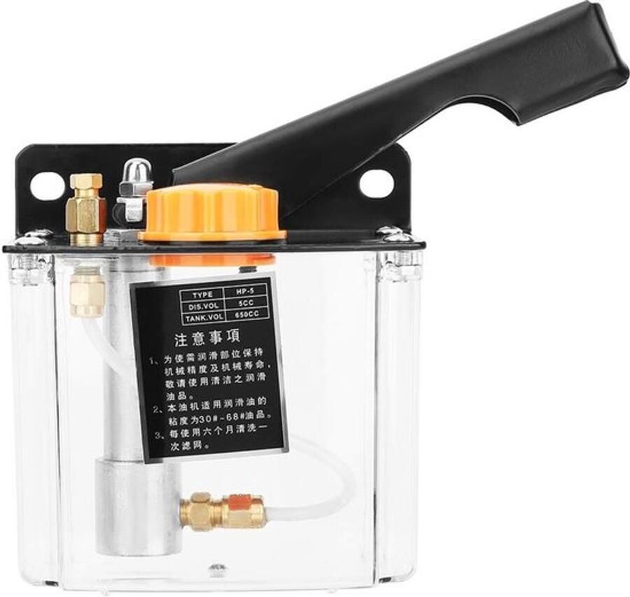 Dailygoody Handmatige Oliepomp Machine Lubricatie Compact en