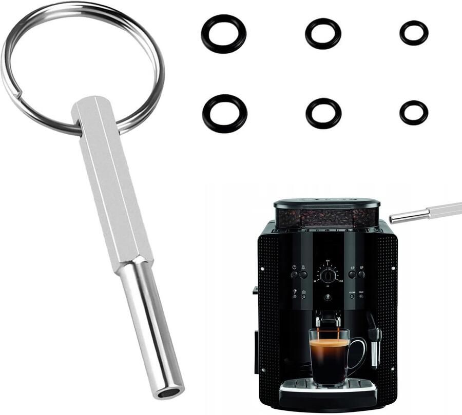 Oval Head Wrench voor Jura Krups AEG Koffiemachines Sleutelring Inclusief