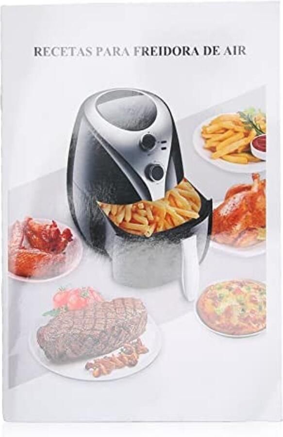 Dailygoods Dailygoody Receptenboek Air Fryer Kleurige recepten Geschikt voor beginners en enthousiastelingen 32 gezonde opties Ideaal voor ontbijt