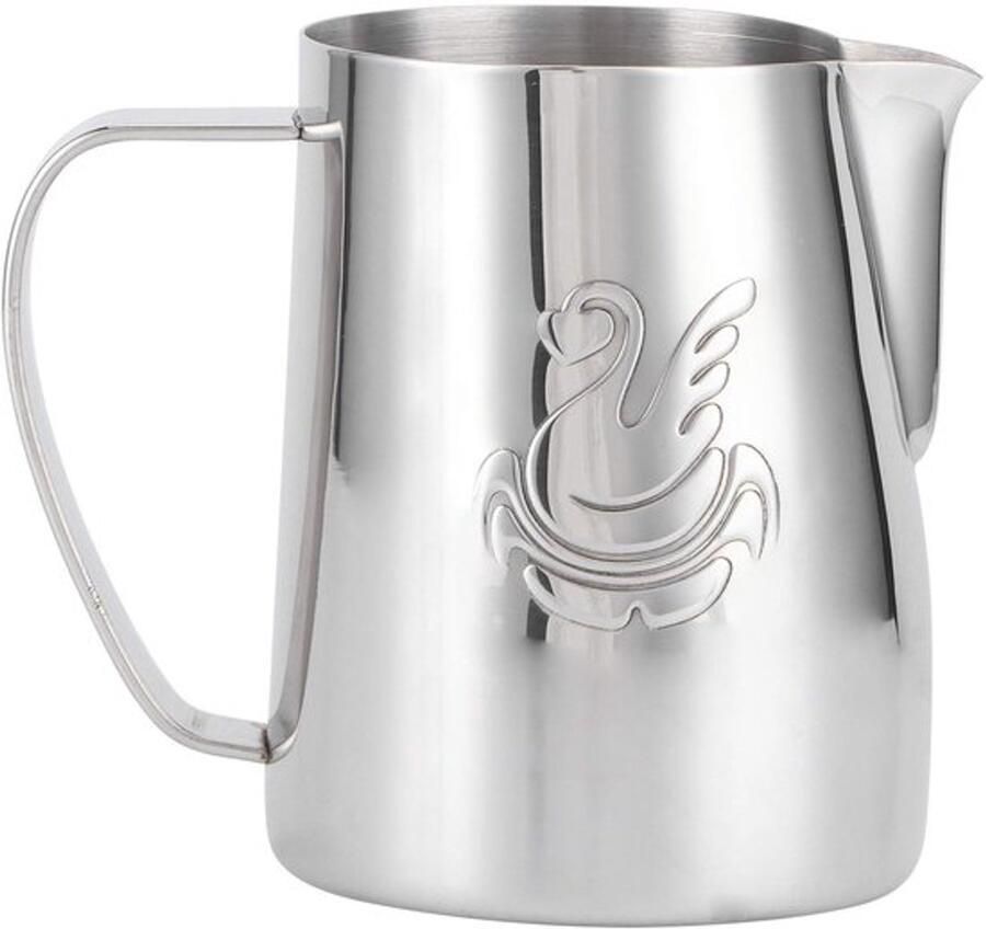 Dailygoody Roestvrijstalen Melkopschuimer Latte-koffiekop