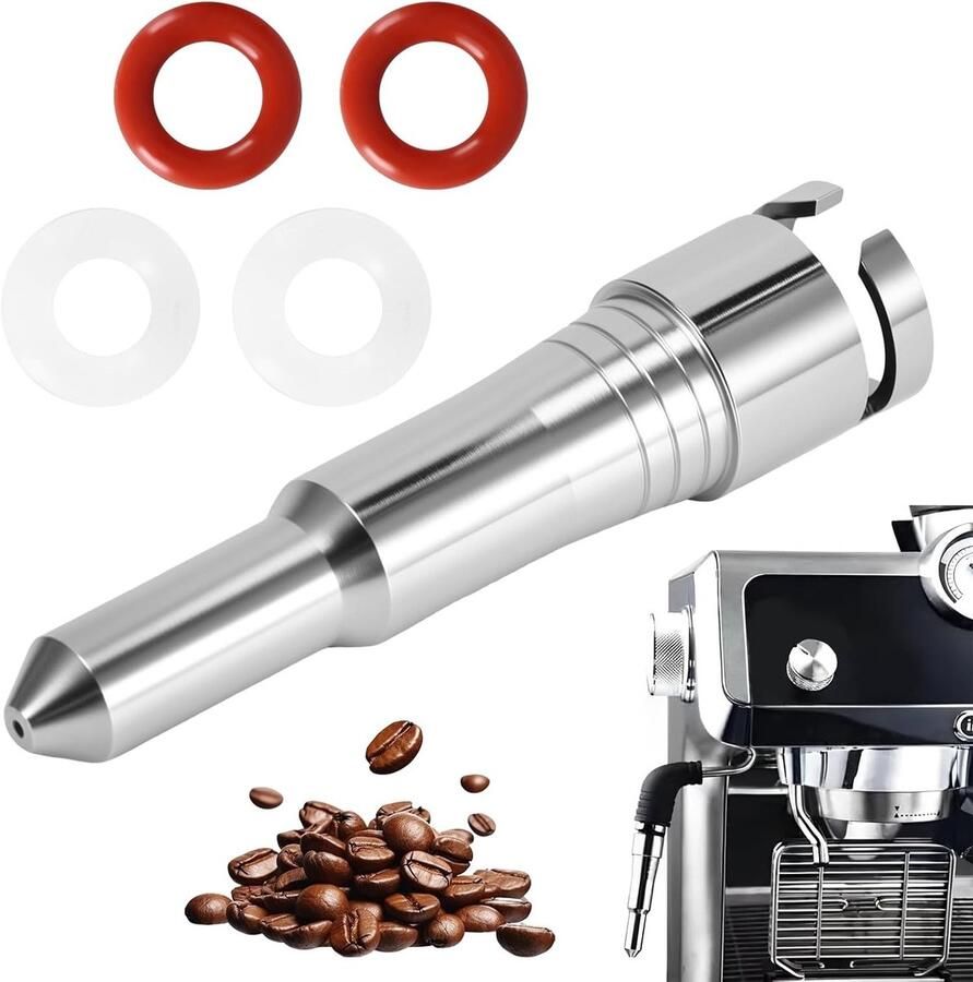 Damplant voor koffiemachines RVS melkopschuimer en stoommondstuk geschikt voor Delonghi ECP3420 EC680 EC685 ECAM22.110.SB verbeterde koffiekwaliteit en gebruiksgemak