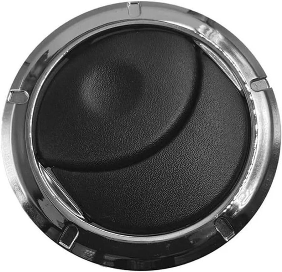 Dashboard Ventilatiehoes Air Vent Grill Auto Interieur Stijlen Optimaliseert Luchtstroom Universele Pasvorm Chroom