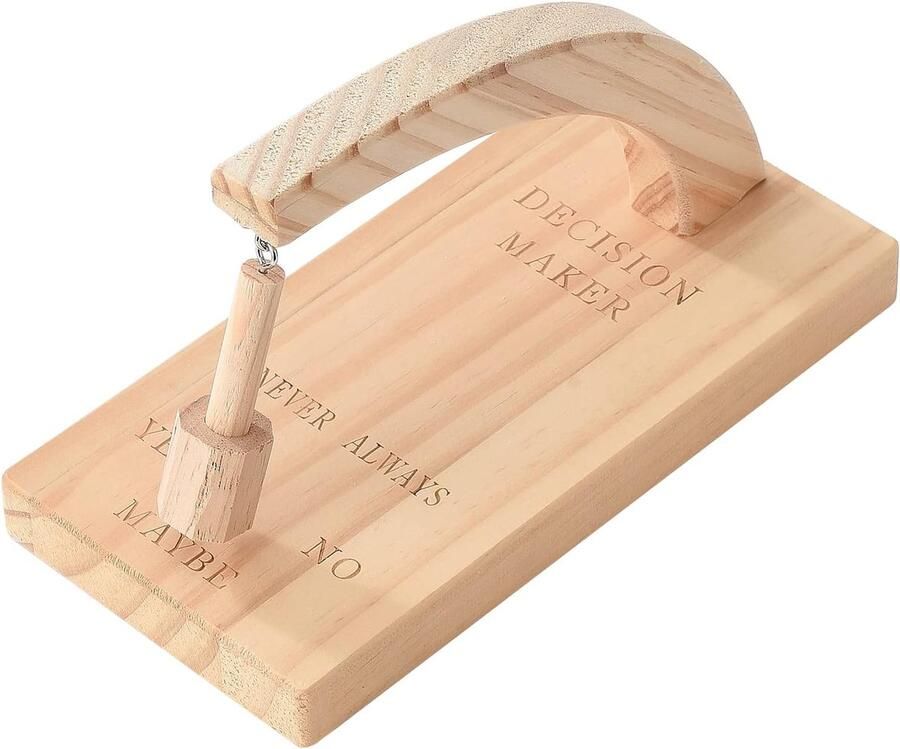 Decision Maker Creative Magnetic Decision Maker Wooden Oscillating Magnetic Selector Swing the Pendulum and Find ShopVlot