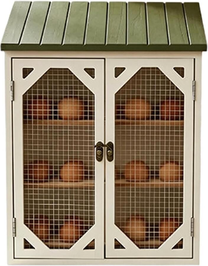 Decoratieve eierkist Eierhouder mand Keuken organiseren Rustiek ontwerp Ruimte voor 24 eieren Niet gespecificeerd