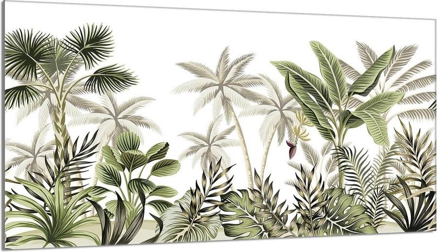 Decoratieve Glasplaat voor Keramische en Inductie Kookplaten 90x52 cm - Foto 1