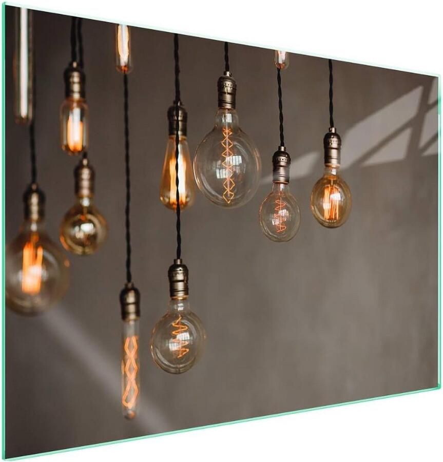 Decoratieve Glasplaat voor Kookplaat Spatbescherming & Snijplank 70x52 cm