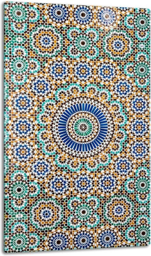 Decoratieve Glazen Afdekplaat Kookplaat Spatscherm Snijplank 30x52 cm