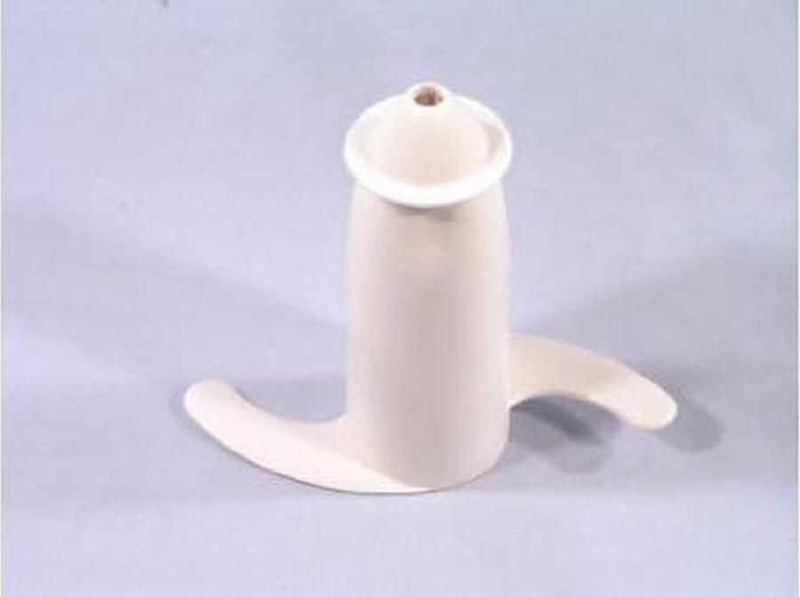 Deeg Accessoire Kneedhaak Mixer Brood Bakken Origineel Onderdeel 12.8 cm Wit