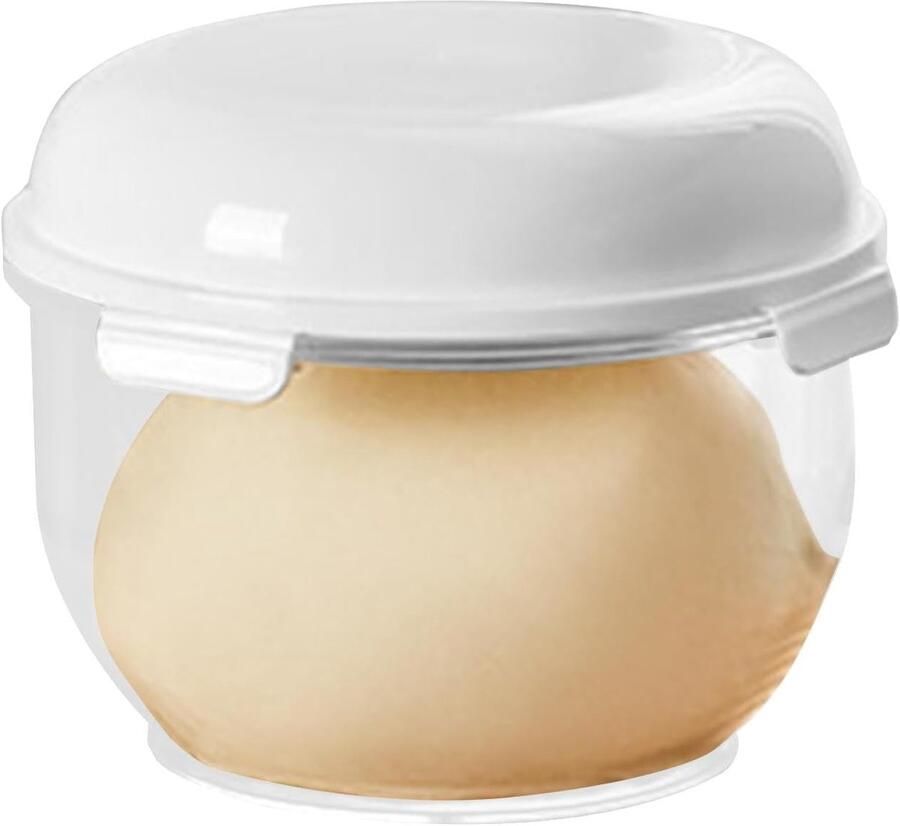 Deeg Container Bak Gisting Box Brood Bakken Luchtdichte Deksel 3 Liter Inhoud Transparant