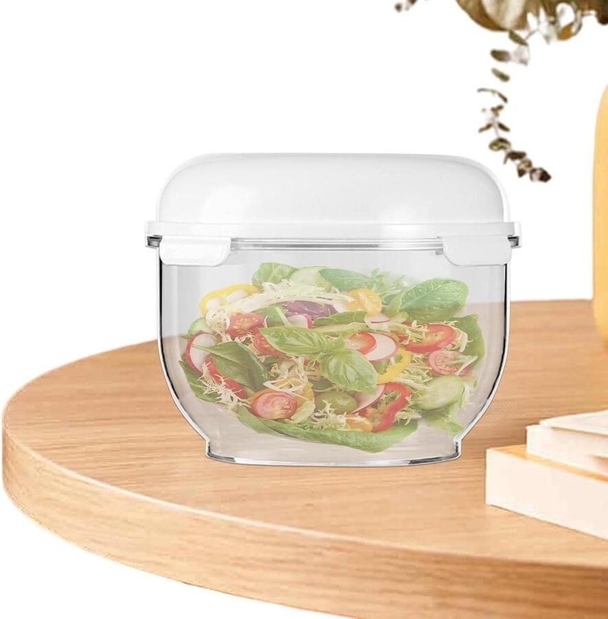 Deeg Container Deeg Box Rijzen Brood Bakken Antiaanbaklaag 23 x 23 x 17 cm Meerkleurig