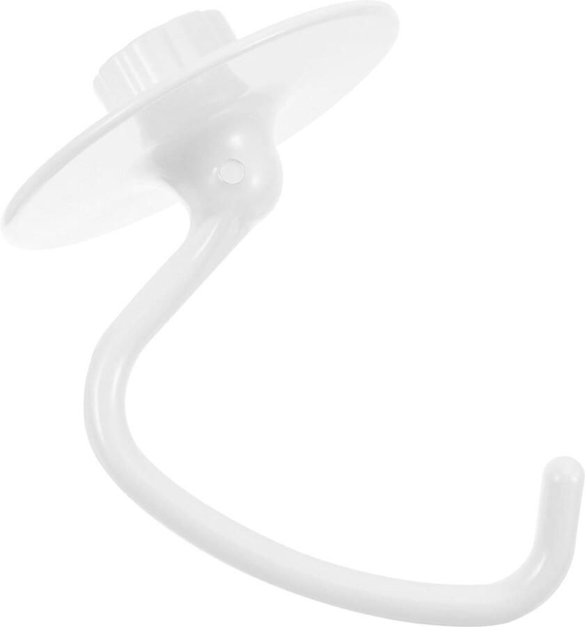 Deeg Haak Keukenmixer Accessoire Deeg Kneden Vaatwasserbestendig 14.5 cm Lengte Zilverkleurig