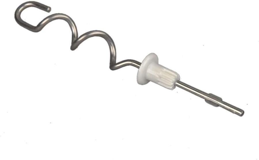 Deeg Haak Mixer Accessoire Brood Bakken Specifiek Model 1 stuk Zilver