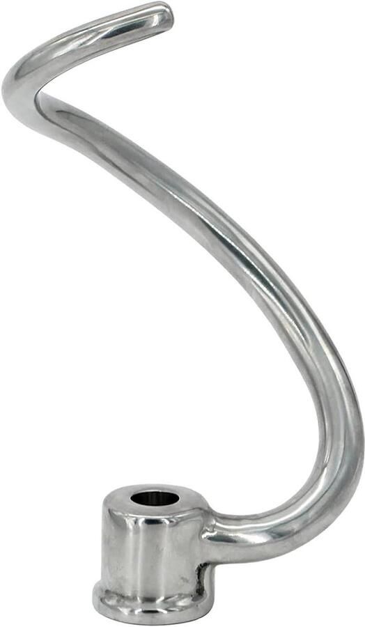 Vervangende Kneedhaak Deeghaak Mixer Brood Bakken Roestvrij Staal 19 x 9 x 9 cm Zilverkleurig