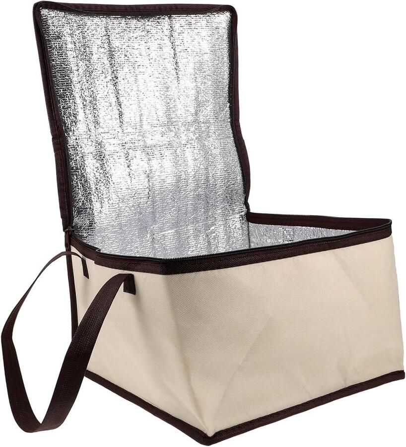 Deeg Rijsbox Brood Container Brood Bakken Stabiele Temperatuur 30 x 30 x 20 cm Beige