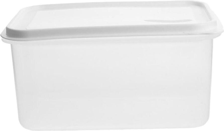 Deeg Rijscontainer Deegbak Pizzadeeg Deeg Laten Rijzen Compact Ruimtebesparend 75 Liter Transparant