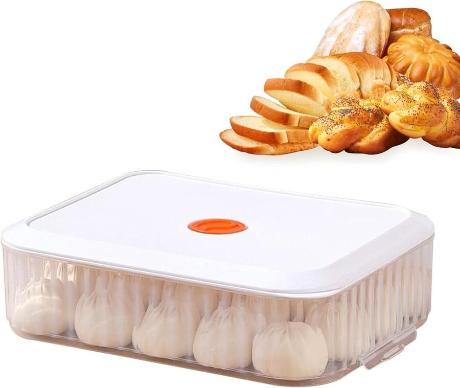 Pizza Deeg Box Fermentatie Container Deeg Laten Rijzen Luchtdicht & Geur-isolerend