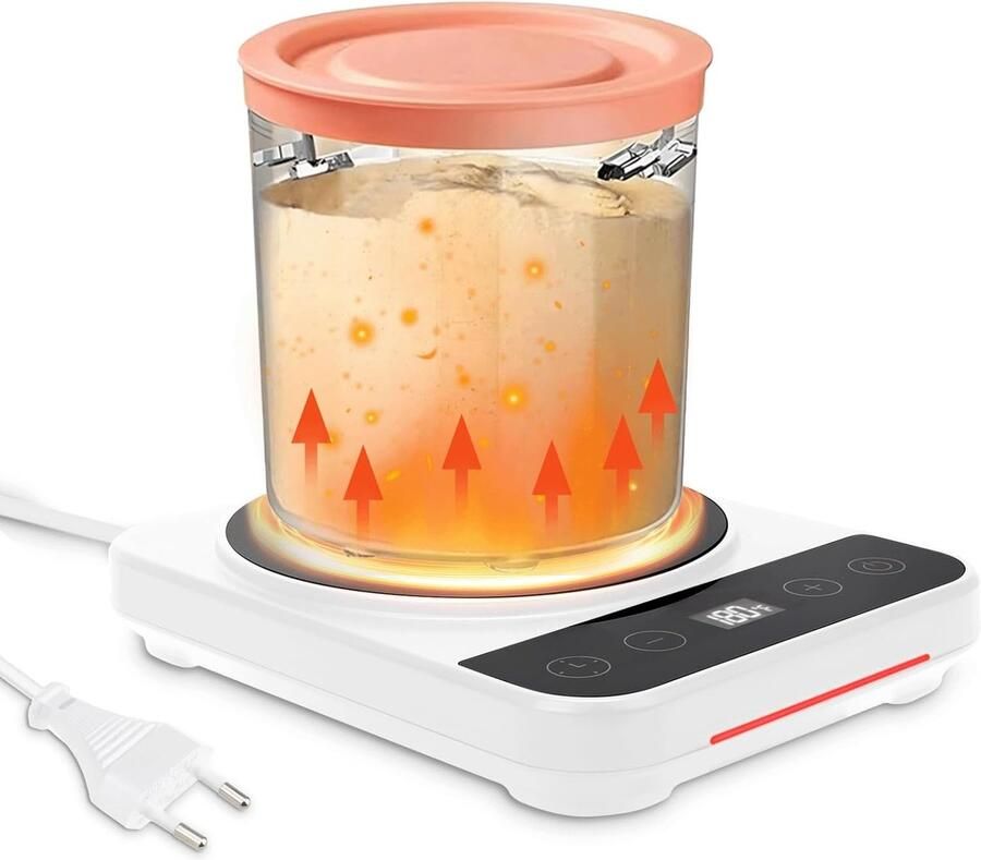 Deegbakje Fermentatiebox Zuurdesem Brood Instelbare Temperatuur 15x11.4x2.7cm