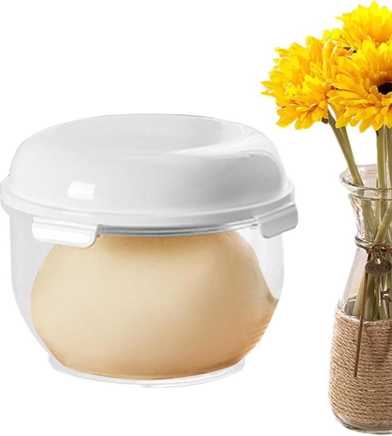 Deeg Bak Box Rijzen Container Brood Bakken Non-stick Oppervlak 3 Liter Inhoud Grijs