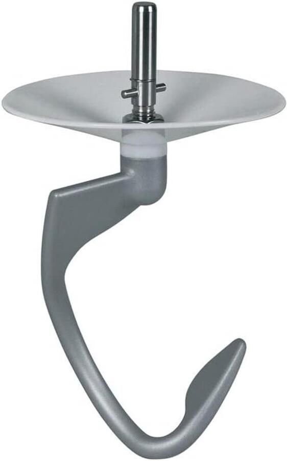 Deeghaak Aluminium Mixer Accessoire Brood Bakken Met Borgring Chef Model Aluminium