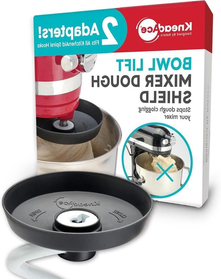 Deeghaak Beschermer Mixer Accessoire Bakken Thuis Houdt Deeg in Kom 127 x 127 cm Donker Grijs