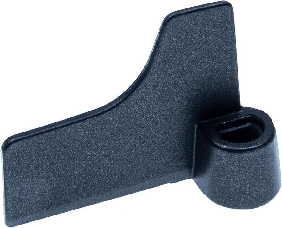 Deeghaak Broodbakmachine Kneedmes Zelf Brood Maken Antiaanbaklaag Teflon 67 x 5 cm Zwart