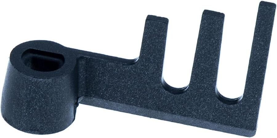 Deeghaak Broodmachine Mengpeddel Kneedmes Brood Bakken Antiaanbaklaag Teflon 67 x 42 cm Zwart
