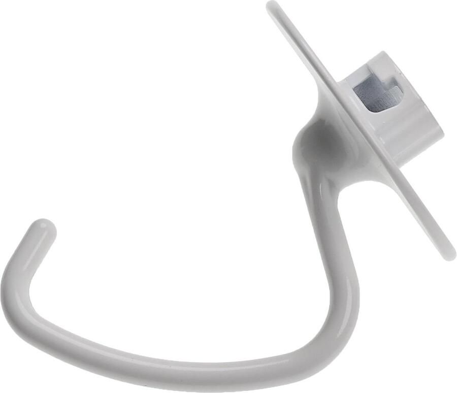 Vhbw Deeghaak compatibel met KitchenAid Artisan 5KSM185PSEBK 5KSM185PSECA Keukenmachine mengpeddel 14 5 x 12 cm aluminium wit