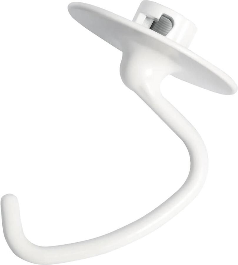 Deeghaak Mixer Keukenmachine Accessoire Brood Deeg Kneden Roestvrij Staal 4.5-5 Liter Zilverkleurig