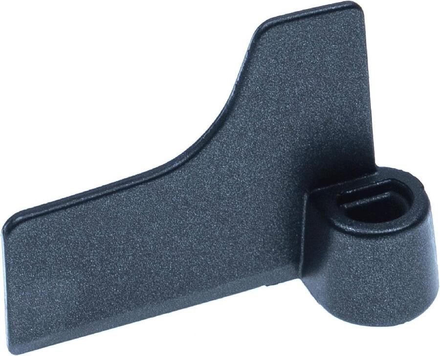 Deeghaak voor broodbakmachine Aluminiumlegering Teflon Coating Eenvoudig te Reinigen 6 7 x 5 cm Zwart